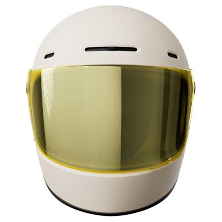 John Doe JD/One Frozen Off-White Integraalhelm, Wit (2 van 4)
