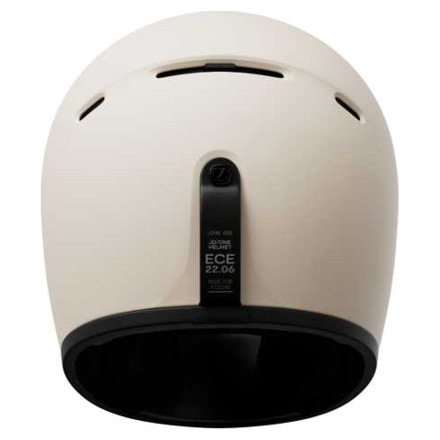 John Doe JD/One Frozen Off-White Integraalhelm, Wit (4 van 4)