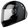 John Doe JD/One Signature Black Grey Integraalhelm, Zwart-Grijs (Afbeelding 3 van 5)