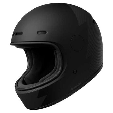 John Doe JD/One Signature Frozen Black Carbon Integraalhelm, Zwart-Carbon (4 van 5)