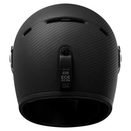 John Doe JD/One Signature Frozen Black Carbon Integraalhelm, Zwart-Carbon (5 van 5)