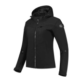 Super Ann textiele motorjas - Zwart