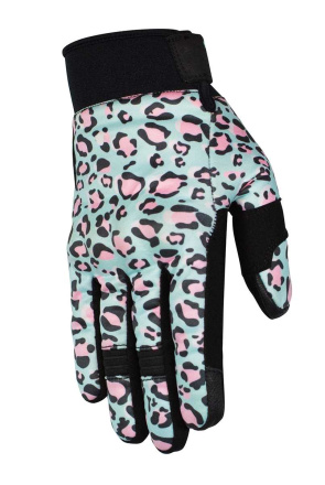Bonnie V2 Motorhandschoenen - Blauw (print)