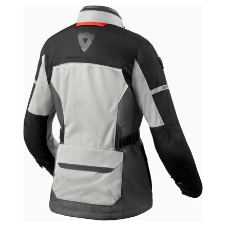 REV'IT! Outback 4 H2O Ladies Motorjas, Zilver-Zwart (2 van 2)