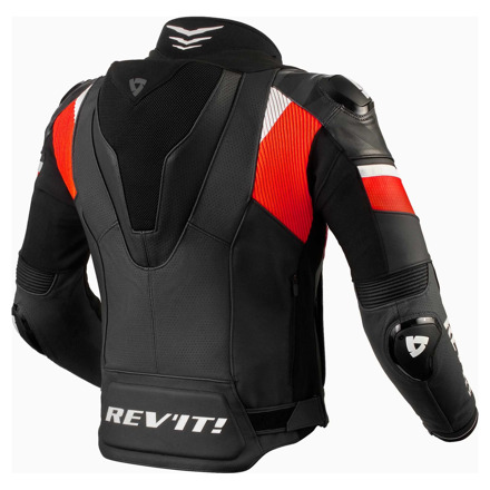 REV'IT! Hyperspeed 2 Pro Motorjas, Zwart-Neon Rood (2 van 2)