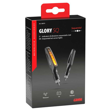 Lampa Glory SQ - 12V LED Corner Lights, Zwart (2 van 2)