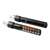 Line SQ Front - 12V LED Corner Lights - Zwart