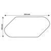 Lampa Grip-Tank X1 Zwart Tankpads, Zwart (Afbeelding 3 van 3)
