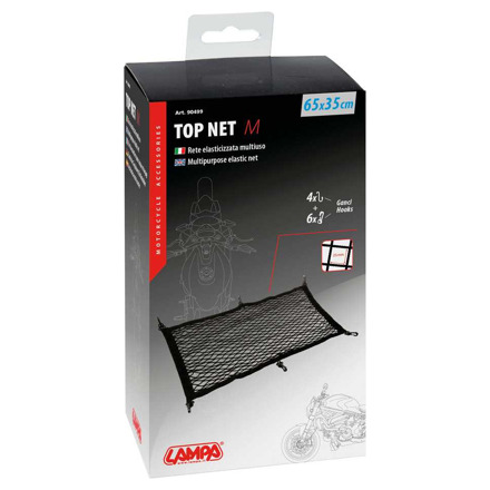 Lampa Top-Net M Bagagenet, Zwart (2 van 2)