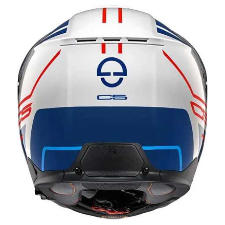 Schuberth C5 Master Systeemhelm, Wit-Blauw (2 van 3)