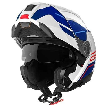 Schuberth C5 Master Systeemhelm, Wit-Blauw (3 van 3)