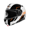 C5 Master Systeemhelm - Wit-Oranje