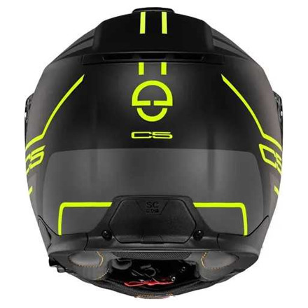 Schuberth C5 Master Systeemhelm, Zwart-Geel (2 van 3)
