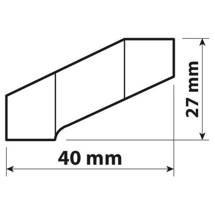 Lampa Mirror Extender - M10 Right, Zwart (3 van 3)