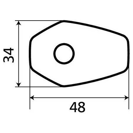 Lampa Corner Lights Adaptors Suzuki, Zwart (2 van 3)