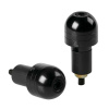 Lampa Universal Bar Ends Rond, Zwart (Afbeelding 1 van 2)