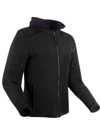 Elite textiele motorjas - Zwart