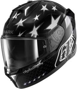 Skwal i3 US Flag Integraalhelm - Zwart-Antraciet