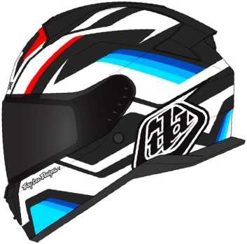 Ridill 2 Apex Integraalhelm - Zwart-Wit-Blauw