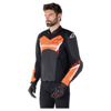 Alpinestars Faster V3 Airflow Leren Motorjas, Zwart-Rood-Fluor (Afbeelding 3 van 3)