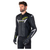 Alpinestars Faster V3 Airflow Leren Motorjas, Zwart-Wit-Fluor (Afbeelding 3 van 3)