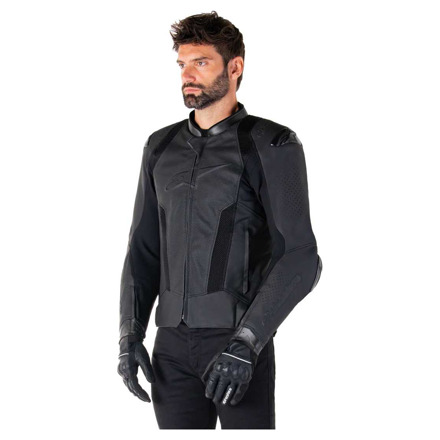 Alpinestars Missile V3 Airflow Leren Motorjas, Zwart (3 van 3)