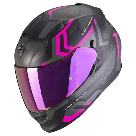 EXO-491 Spin Integraalhelm - Mat Zwart-Roze