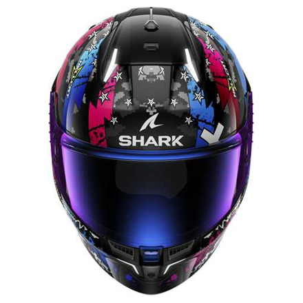 Shark Skwal i3 Hellcat Integraalhelm, Zwart-Blauw (2 van 3)
