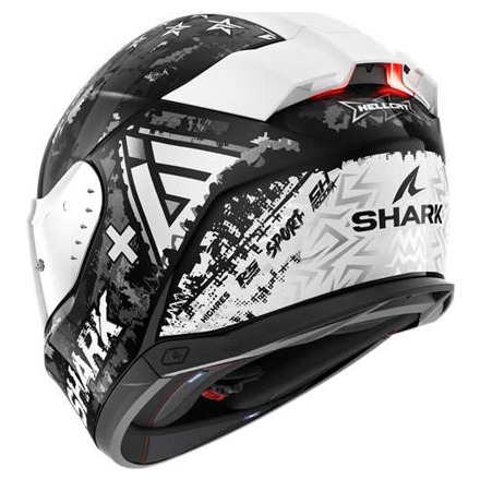 Shark Skwal i3 Hellcat Integraalhelm, Zwart-Zilver (3 van 3)