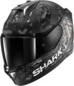 Skwal i3 Hellcat Mat Integraalhelm - Zwart-Antraciet
