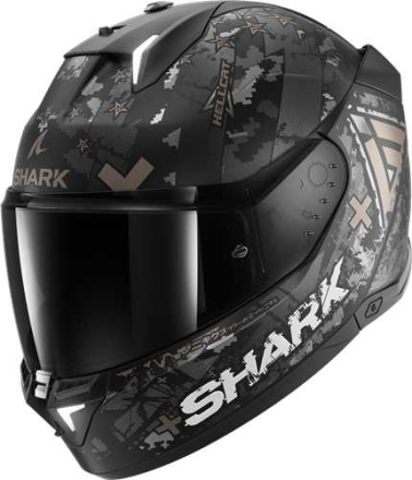 Skwal i3 Hellcat Mat Integraalhelm - Zwart-Antraciet