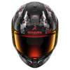 Shark Skwal i3 Hellcat Mat Integraalhelm, Zwart-Rood (Afbeelding 2 van 3)