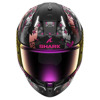 Shark Skwal i3 Hellcat Mat Integraalhelm, Zwart-Paars (Afbeelding 2 van 3)