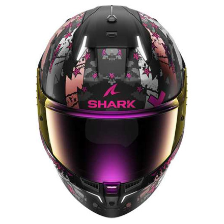 Shark Skwal i3 Hellcat Mat Integraalhelm, Zwart-Paars (2 van 3)