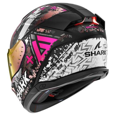 Shark Skwal i3 Hellcat Mat Integraalhelm, Zwart-Paars (3 van 3)