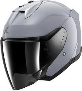 Skwal i3 Jet Dark Shadow Jethelm - Zilver
