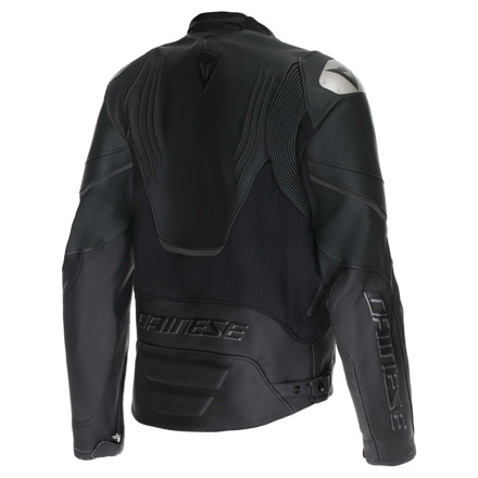 Dainese Racing 5 S/T Leren Motorjas, Zwart-Zwart (2 van 2)