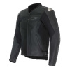 Dainese Racing 5 Perf Leren Motorjas, Zwart-Zwart (Afbeelding 1 van 2)