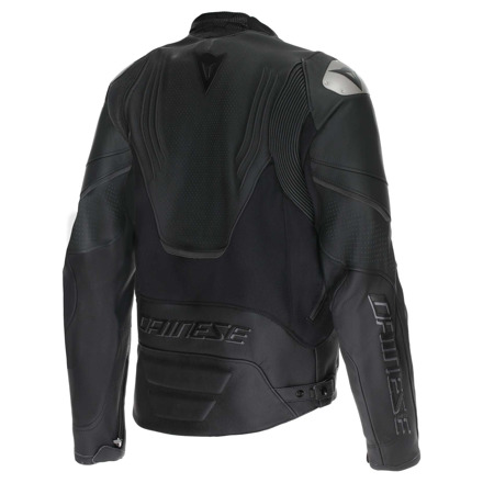 Dainese Racing 5 Perf Leren Motorjas, Zwart-Zwart (2 van 2)
