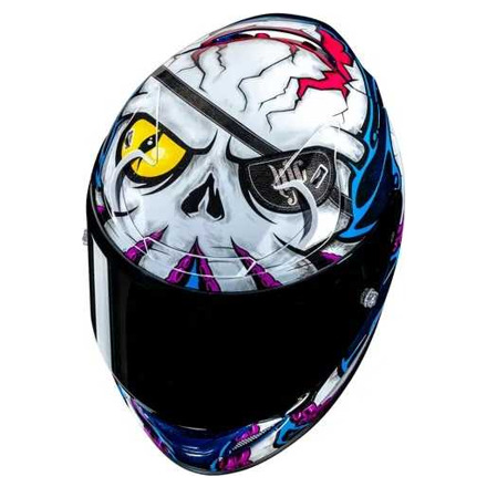 HJC RPHA 12 Kraken Integraalhelm, Blauw-Paars (2 van 3)
