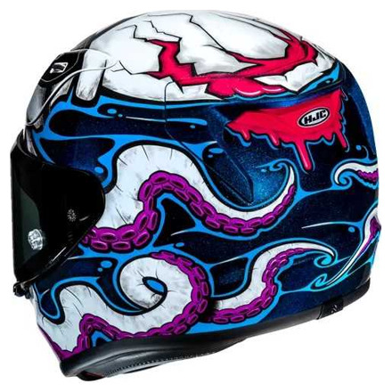 HJC RPHA 12 Kraken Integraalhelm, Blauw-Paars (3 van 3)