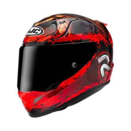 RPHA 12 Diablo Blizzard Integraalhelm - Zwart-Rood