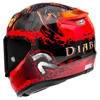 HJC RPHA 12 Diablo Blizzard Integraalhelm, Zwart-Rood (Afbeelding 3 van 3)