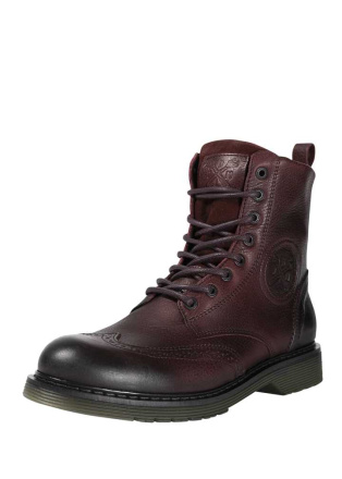 John Doe Sixty Budapest Motorschoenen, Bordeauxrood (1 van 6)