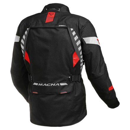Macna Ultimax Motorjas, Zwart-Rood (2 van 2)