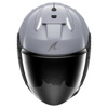 Shark Skwal i3 Jet Dark Shadow Jethelm, Zilver (Afbeelding 2 van 3)