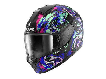 Shark Ridill 2 Raging Beast Integraalhelm, Zwart-Violet (1 van 3)