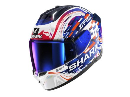 Skwal i3 Replica Zarco GP DE FCE Integraalhelm - Wit-Paars