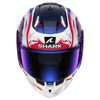 Shark Skwal i3 Replica Zarco GP DE FCE Integraalhelm, Wit-Paars (Afbeelding 2 van 3)