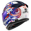 Shark Skwal i3 Replica Zarco GP DE FCE Integraalhelm, Wit-Paars (Afbeelding 3 van 3)